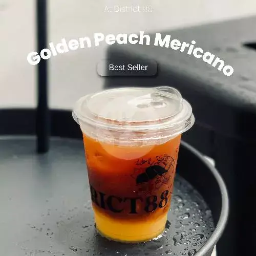Golden Peach Americano